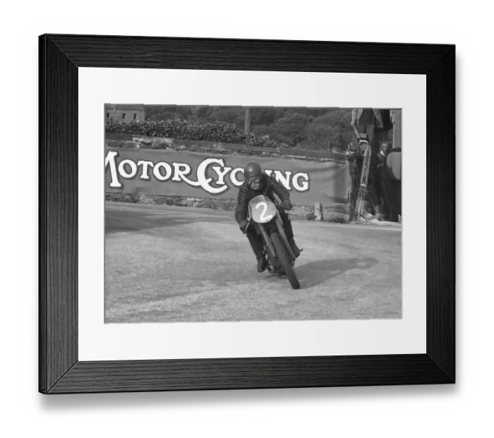 Framed Print : H Hall (Velocette) 1959 Southern 100 Framed Print : H Hall (Velocette) 1959 Southern 100