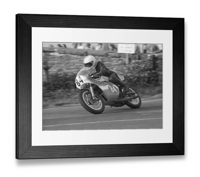 Framed Print : Decca Kelly (Yamaha) 1978 Southern 100 Framed Print : Decca Kelly (Yamaha) 1978 Southern 100