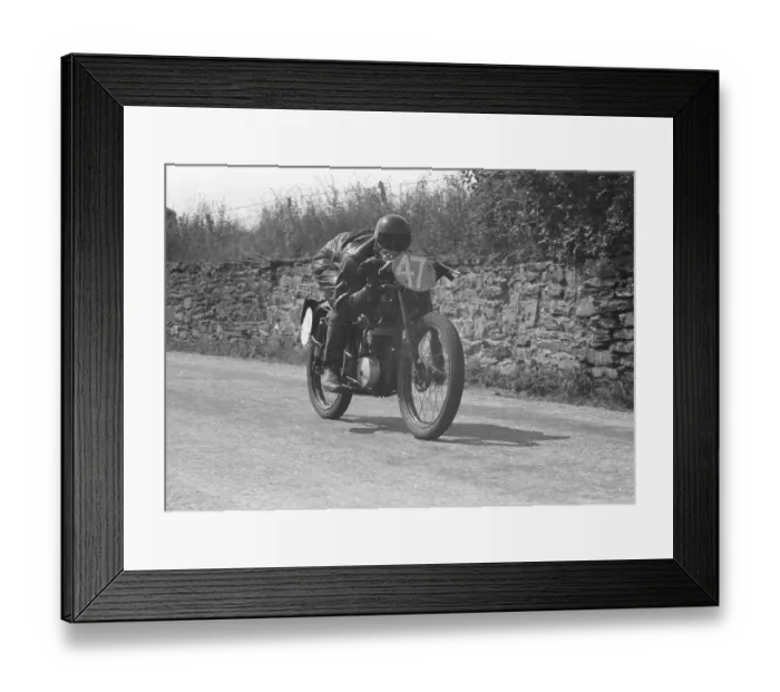 Framed Print : Ken Prince (Francis Barnett) 1955 Southern 100 Framed Print : Ken Prince (Francis Barnett) 1955 Southern 100