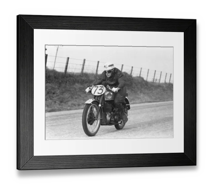 Framed Print : Alan Kipper Killip (BSA) 1955 Southern 100 Framed Print : Alan Kipper Killip (BSA) 1955 Southern 100