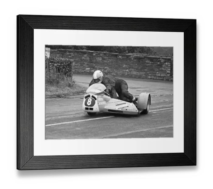 Framed Print : Brian Houghton & Ken Hernicht (Bevan Imp) 1976 Southern 100 Framed Print : Brian Houghton & Ken Hernicht (Bevan Imp) 1976 Southern 100