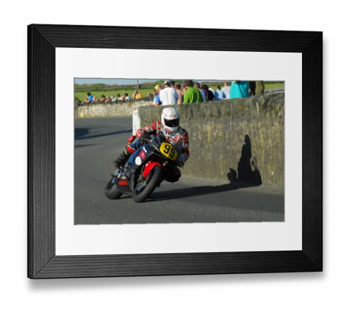 Framed Print : Peter Creer (Honda) 2013 Post TT Framed Print : Peter Creer (Honda) 2013 Post TT