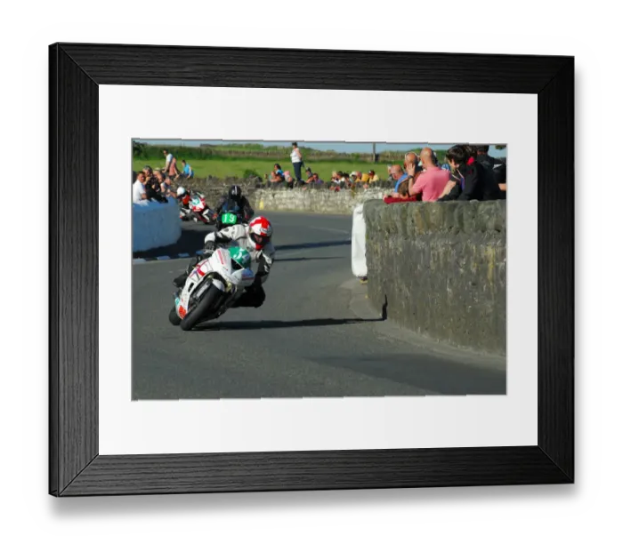 Framed Print : Adrian Harrison (Kawasaki) 2013 Post TT Framed Print : Adrian Harrison (Kawasaki) 2013 Post TT
