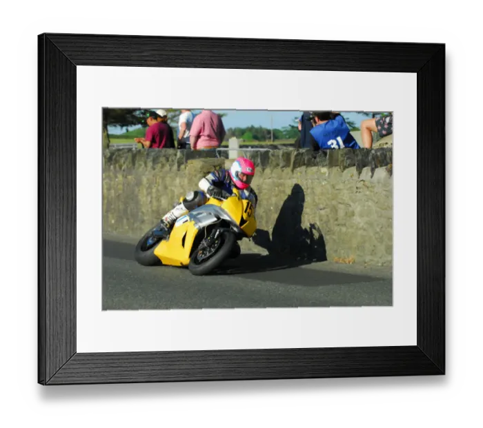 Framed Print : Paul Cranston (P + J Honda) 2013 Post TT Framed Print : Paul Cranston (P + J Honda) 2013 Post TT