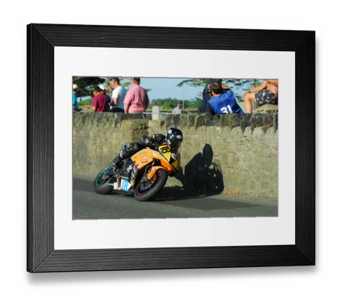 Framed Print : Rob Barber (Honda) 2013 Post TT Framed Print : Rob Barber (Honda) 2013 Post TT