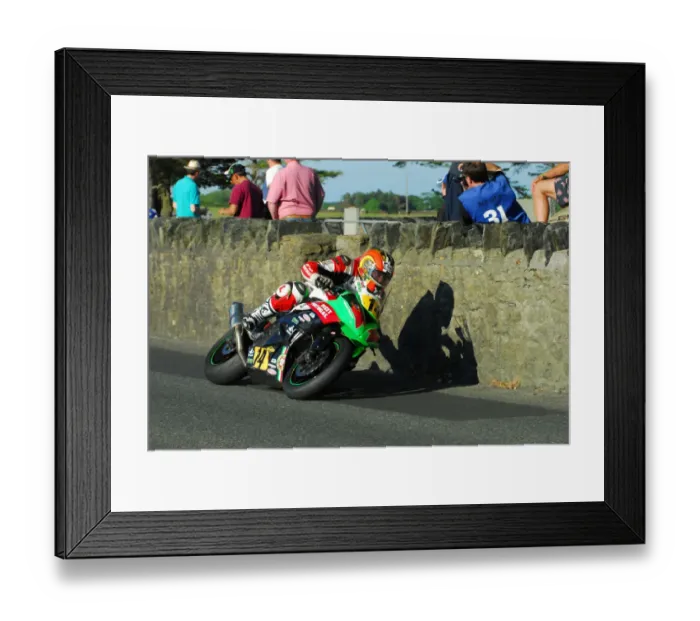 Framed Print : Nuno Caetano (Yamaha) 2013 Post TT Framed Print : Nuno Caetano (Yamaha) 2013 Post TT