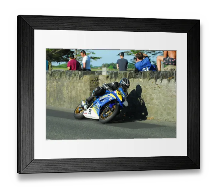 Framed Print : Adam Jones (Yamaha) 2013 Post TT Framed Print : Adam Jones (Yamaha) 2013 Post TT