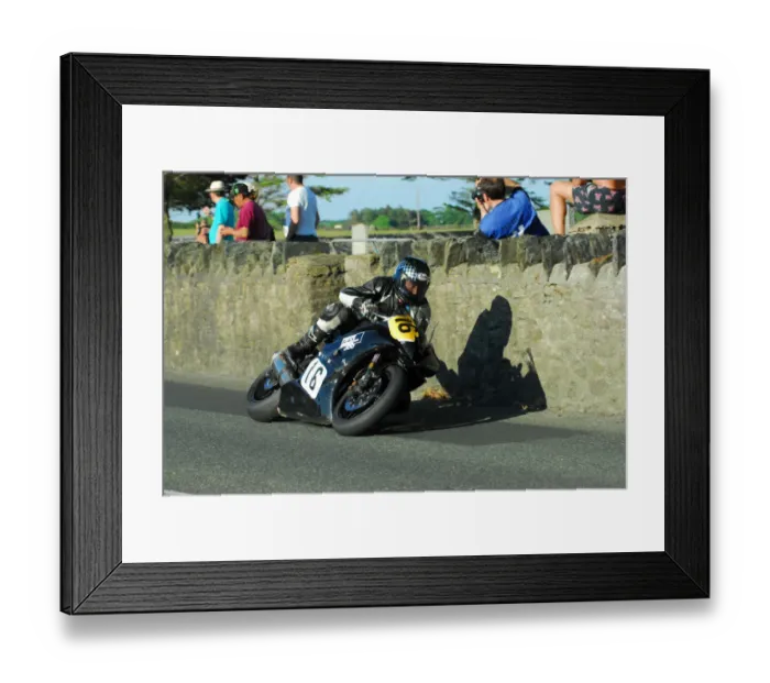 Framed Print : Dave Madsen-Mygdal (Yamaha) 2013 Post TT Framed Print : Dave Madsen-Mygdal (Yamaha) 2013 Post TT