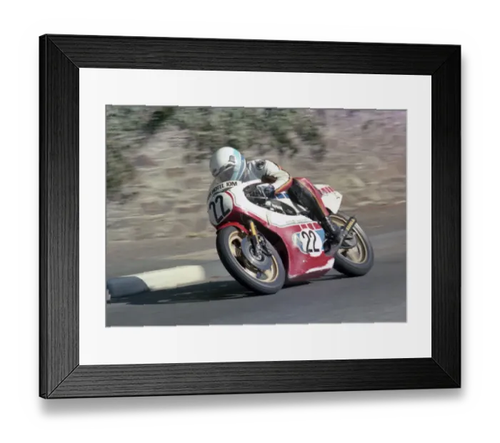 Framed Print : Chris Faulkner (Yamaha) 1982 Senior Manx Grand Prix Framed Print : Chris Faulkner (Yamaha) 1982 Senior Manx Grand Prix