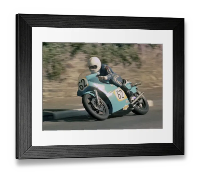 Framed Print : Dave Rutzen (Suzuki) 1982 Senior Manx Grand Prix Framed Print : Dave Rutzen (Suzuki) 1982 Senior Manx Grand Prix