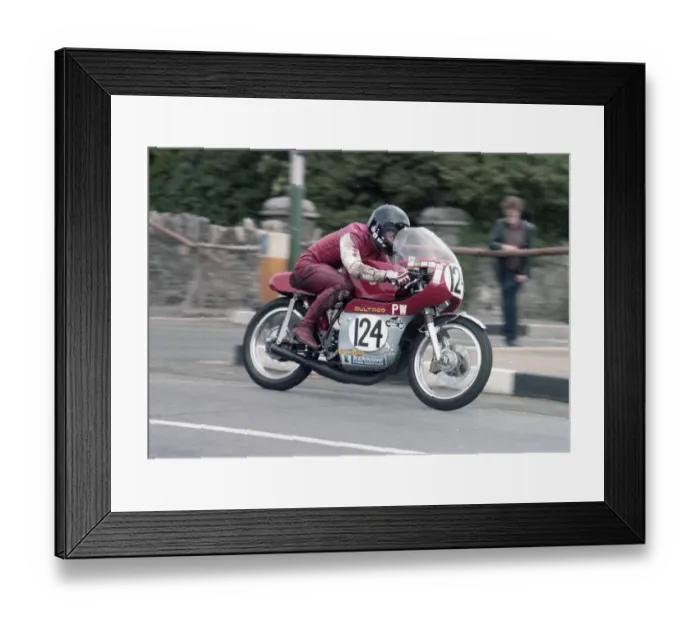 Framed Print : Rob Peabody (Bultaco) 1983 Lightweight Classic Manx Grand Prix Framed Print : Rob Peabody (Bultaco) 1983 Lightweight Classic Manx Grand Prix