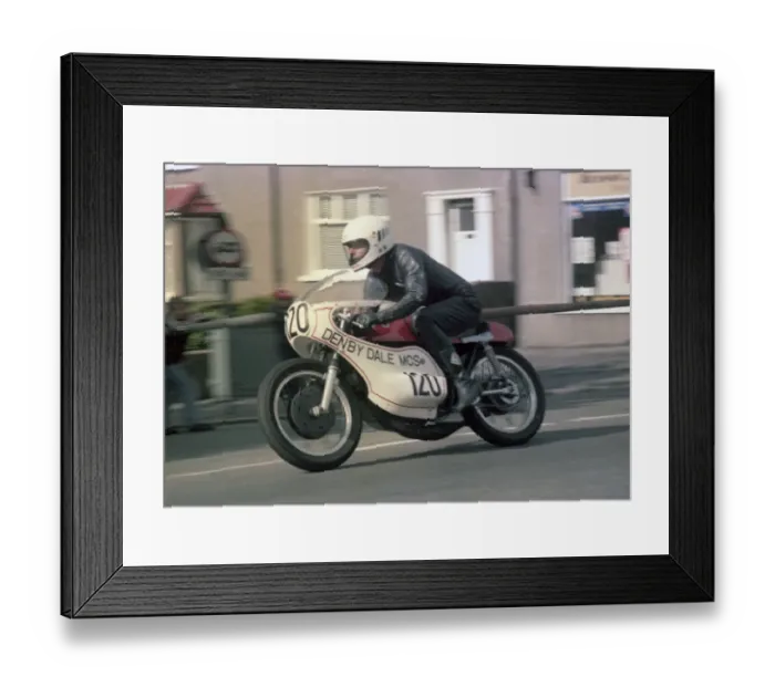 Framed Print : Chris Jeffs (Bultaco) 1983 Lightweight Classic Manx Grand Prix Framed Print : Chris Jeffs (Bultaco) 1983 Lightweight Classic Manx Grand Prix