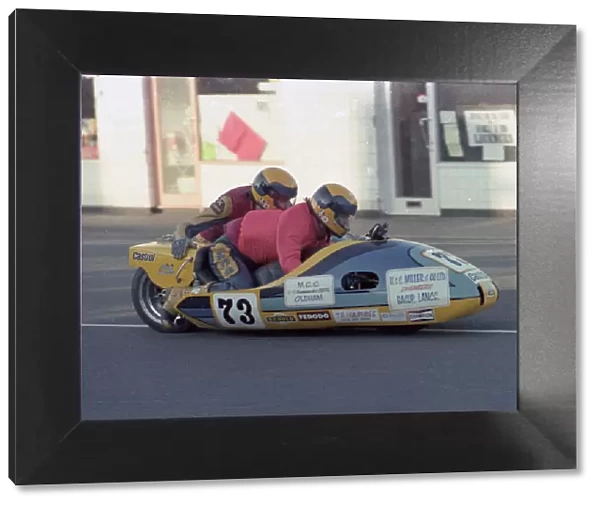 Barry Phetean & Steven Wolfenden (Windle Yamaha) 1979 Sidecar TT