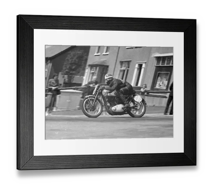Framed Print : Owen Greenwood (BSA) 1953 Junior Clubman TT Framed Print : Owen Greenwood (BSA) 1953 Junior Clubman TT