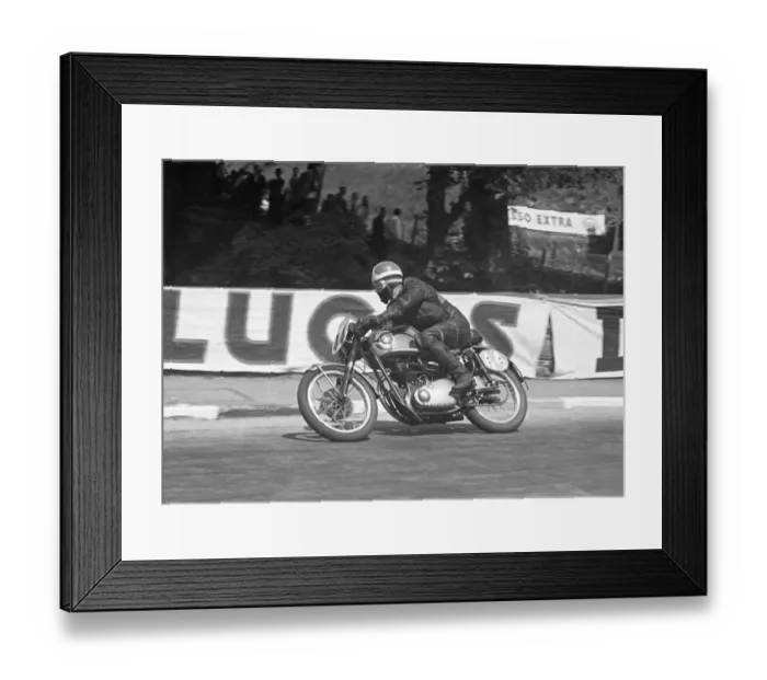 Framed Print : Owen Greenwood (BSA) 1953 Junior Clubman TT Framed Print : Owen Greenwood (BSA) 1953 Junior Clubman TT