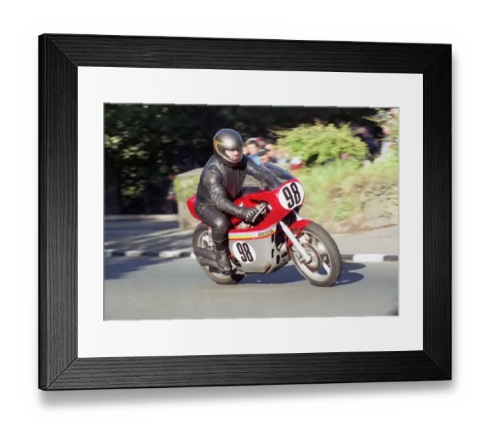 Framed Print : Cyril Malem (MV) 1990 Classic TT Parade Framed Print : Cyril Malem (MV) 1990 Classic TT Parade