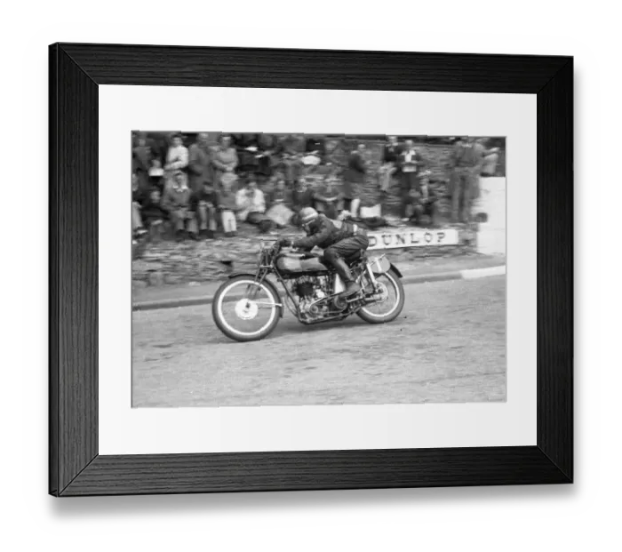Framed Print : Les Martin (Excelsior) 1947 Lightweight TT