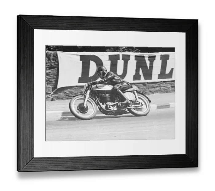 Framed Print : Cromie McCandless (Norton) 1951 Senior TT Framed Print : Cromie McCandless (Norton) 1951 Senior TT