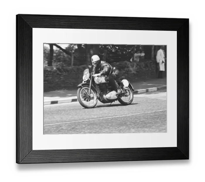 Framed Print : Angus Martin (BSA) 1953 Junior Clubman TT Framed Print : Angus Martin (BSA) 1953 Junior Clubman TT