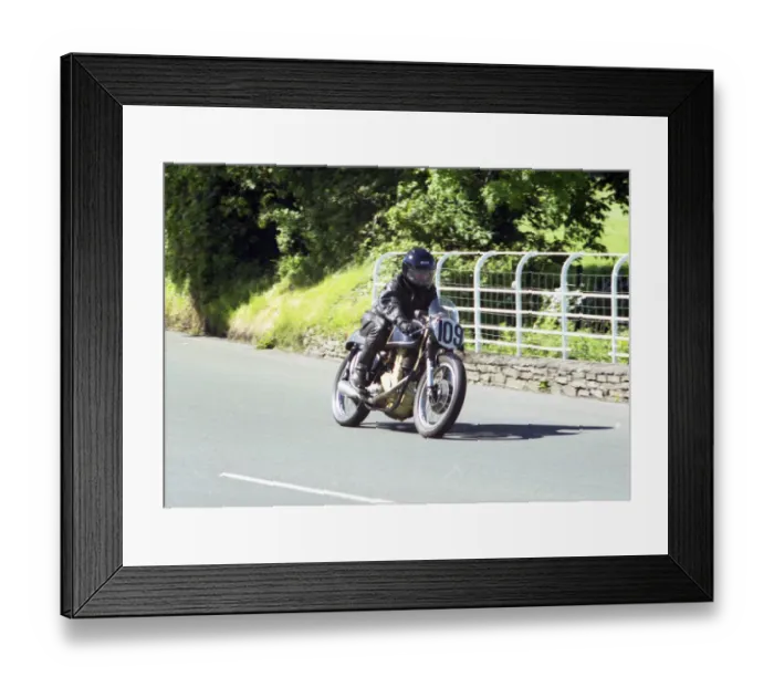 Framed Print : Peter Marriott (AJS) 2002 Parade Lap Framed Print : Peter Marriott (AJS) 2002 Parade Lap