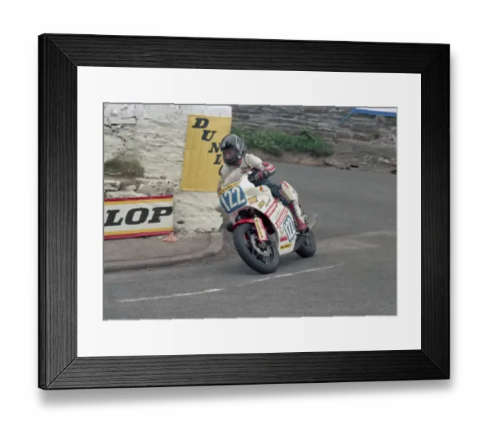 Framed Print : Kevin Mawdsley (Honda) 1986 Production D TT Framed Print : Kevin Mawdsley (Honda) 1986 Production D TT