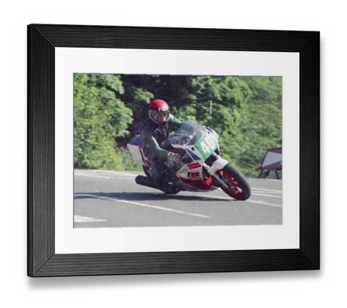 Framed Print : Ian Martin (Yamaha) 1987 Production B TT Framed Print : Ian Martin (Yamaha) 1987 Production B TT