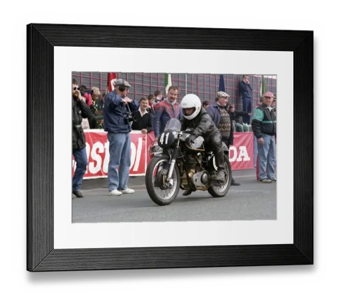 Framed Print : Peter Marriott (AJS) 1994 Parade Lap Framed Print : Peter Marriott (AJS) 1994 Parade Lap
