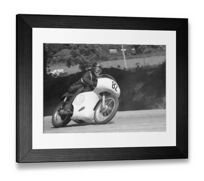 Framed Print : Norman Maurice (AJS) 1961 Junior TT Framed Print : Norman Maurice (AJS) 1961 Junior TT