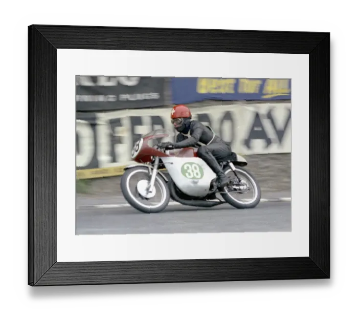 Framed Print : Gyula Marsovsky (Bultaco) 1965 Lightweight TT Framed Print : Gyula Marsovsky (Bultaco) 1965 Lightweight TT