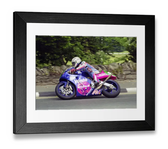 Framed Print : John McGuinness (Honda) 1999 Lightweight TT Framed Print : John McGuinness (Honda) 1999 Lightweight TT