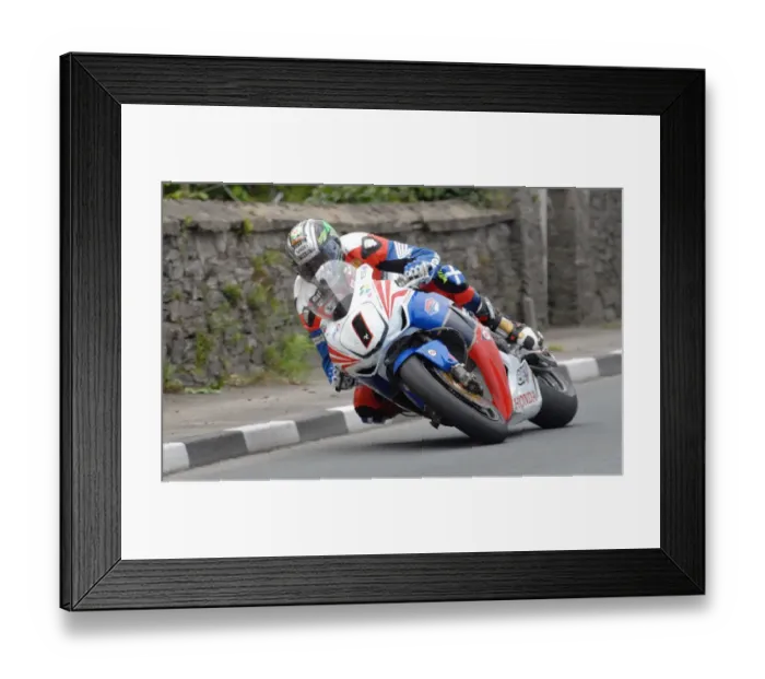Framed Print : John McGuinness; Honda; 2011 Superbike TT Framed Print : John McGuinness; Honda; 2011 Superbike TT