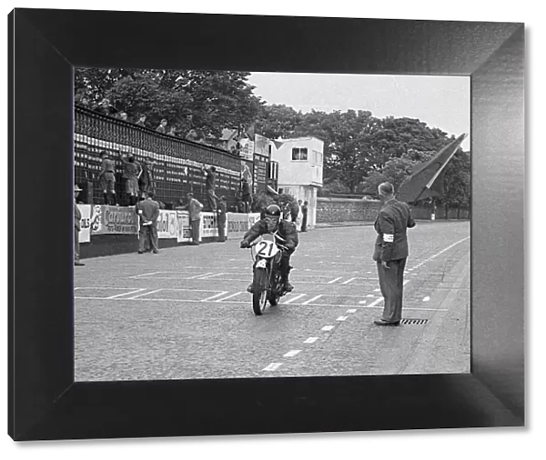Michael McGeagh (BSA) 1950 Junior Clubman TT