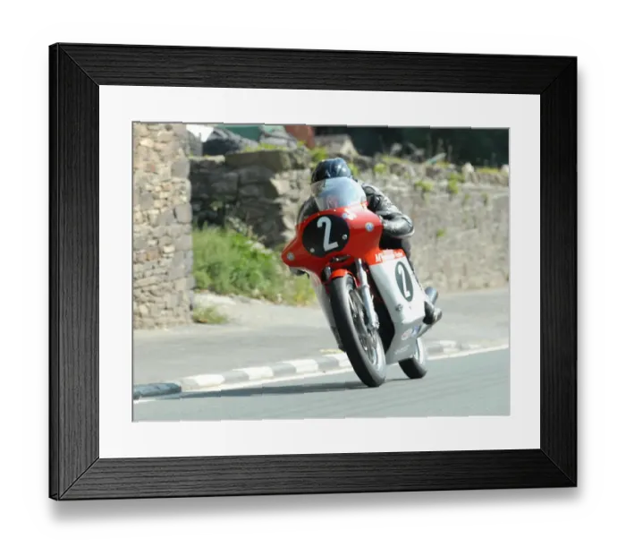 Framed Print : Alan Oversby (MV) 2010 Senior Classic Manx Grand Prix Framed Print : Alan Oversby (MV) 2010 Senior Classic Manx Grand Prix