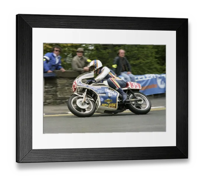 Framed Print : Dennis McMillan (Ongar P & M Kawasaki) 1979 Formula One TT Framed Print : Dennis McMillan (Ongar P & M Kawasaki) 1979 Formula One TT