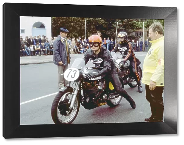 J McMurrow (Norton) 1982 TT Classic Parade
