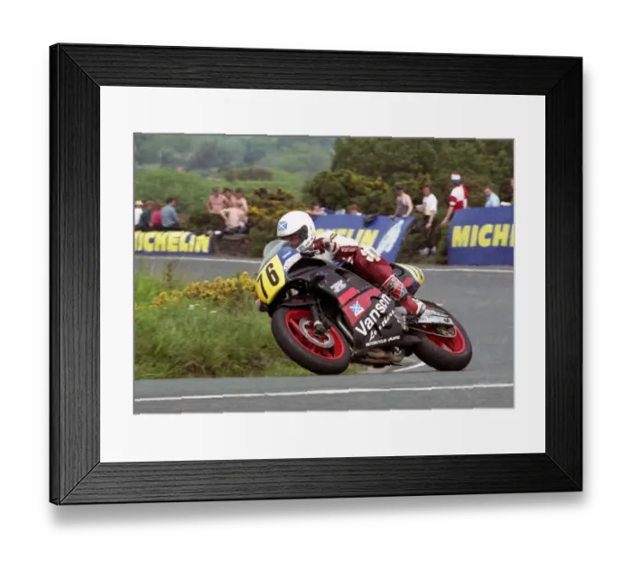 Framed Print : Craig McLean (Honda) 1993 Supersport 600 TT Framed Print : Craig McLean (Honda) 1993 Supersport 600 TT