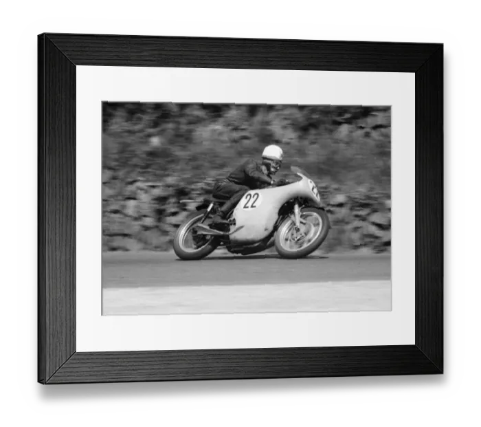 Framed Print : Peter Middleton (Norton) 1962 SeniorTT Framed Print : Peter Middleton (Norton) 1962 SeniorTT