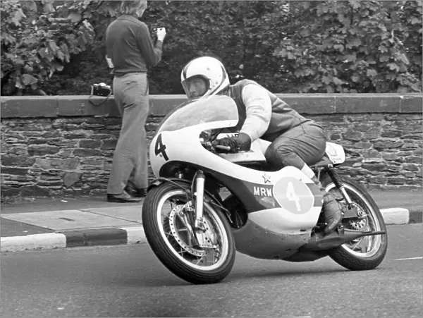 Marcus Ramsay Wigan (Yamaha) 1973 Junioe Manx Grand Prix