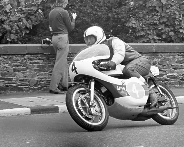 Marcus Ramsay Wigan (Yamaha) 1973 Junioe Manx Grand Prix