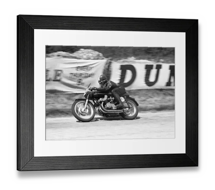 Framed Print : Alfredo Milani (Gilera) 1953 Senior TT Framed Print : Alfredo Milani (Gilera) 1953 Senior TT