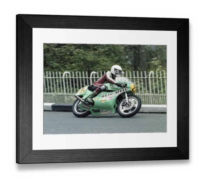 Framed Print : Peter Labuschagne (Meadspeed Yamaha) 1979 Senior TT Framed Print : Peter Labuschagne (Meadspeed Yamaha) 1979 Senior TT