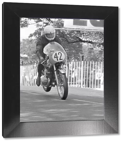 Bill Milne (Kawasaki) 1974 Production TT