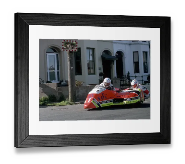 Framed Print : Dave Molyneux & Peter Hill (DMR) 1994 Sidecar TT Framed Print : Dave Molyneux & Peter Hill (DMR) 1994 Sidecar TT