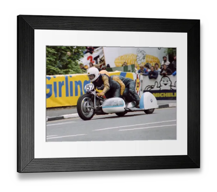 Framed Print : Graham Milton & ? (BMW) 1982 Classic Parade Framed Print : Graham Milton & ? (BMW) 1982 Classic Parade