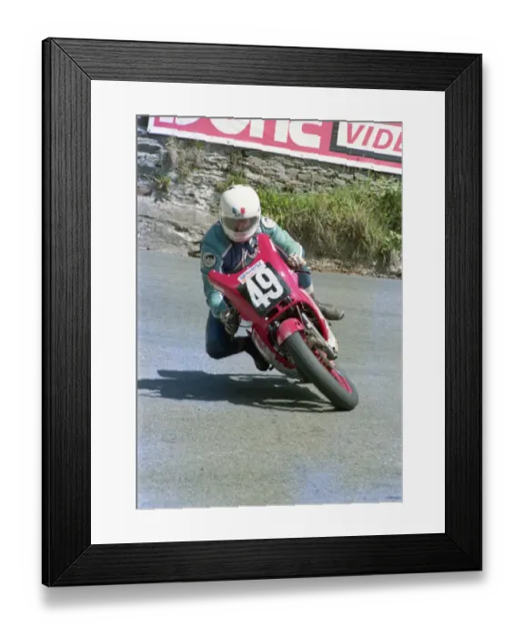 Framed Print : Marc Granie (Ducati) 1987 Formula Two TT Framed Print : Marc Granie (Ducati) 1987 Formula Two TT