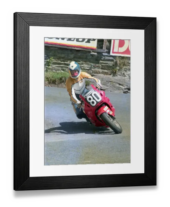 Framed Print : Robert Talton (Honda) 1987 Formula Two TT Framed Print : Robert Talton (Honda) 1987 Formula Two TT