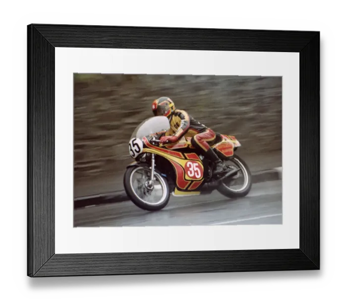 Framed Print : Dean Martin (Yamaha) 1978 Junior Newcomers Manx Grand Prix Framed Print : Dean Martin (Yamaha) 1978 Junior Newcomers Manx Grand Prix