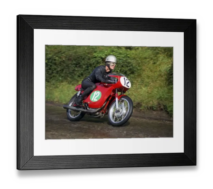 Framed Print : David Mcmillan (Ducati) 1968 Lightweight Manx Grand Prix Framed Print : David Mcmillan (Ducati) 1968 Lightweight Manx Grand Prix