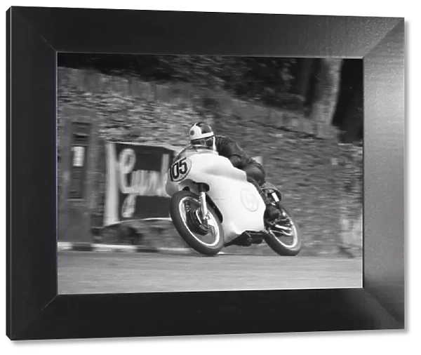 Mick Miller (AJS) 1962 Junior Manx Grand Prix