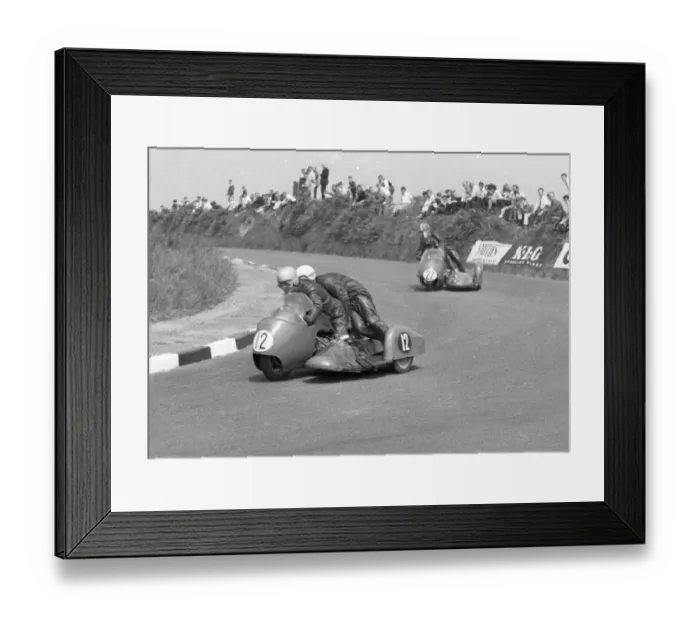 Framed Print : Heinz Luthringhauser & Horst Knopp (BMW) and Claude Lambert and Alfred Herzig (BMW) 1962 Sidecar TT Framed Print : Heinz Luthringhauser & Horst Knopp (BMW) and Claude Lambert and Alfred Herzig (BMW) 1962 Sidecar TT